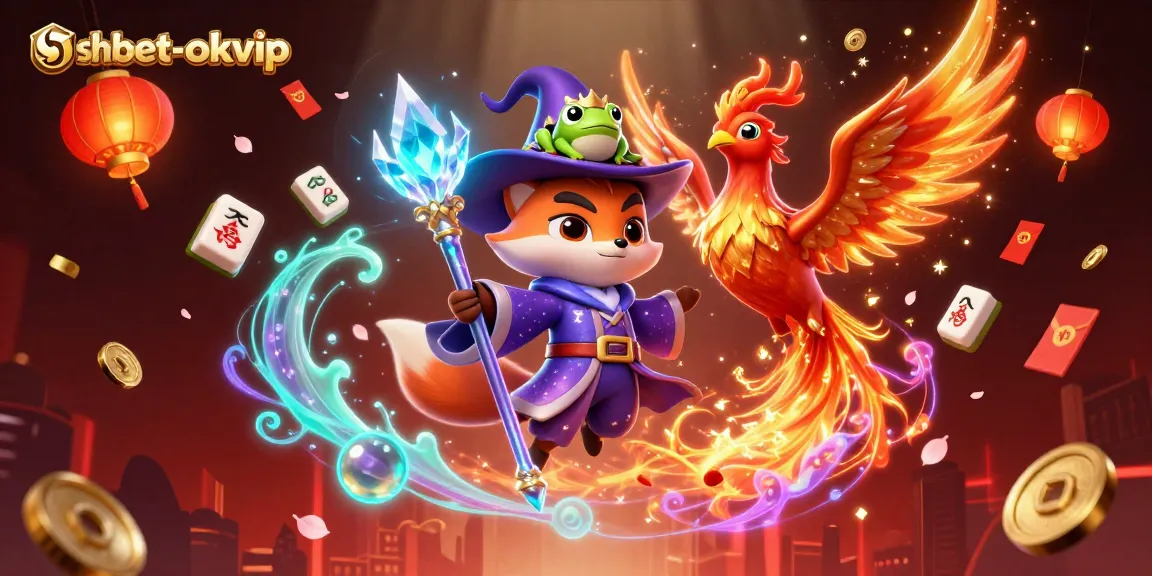 Engage in exciting gameplay at shbet-okvip with a vibrant 3D casino scene filled with captivating characters and rewards.
