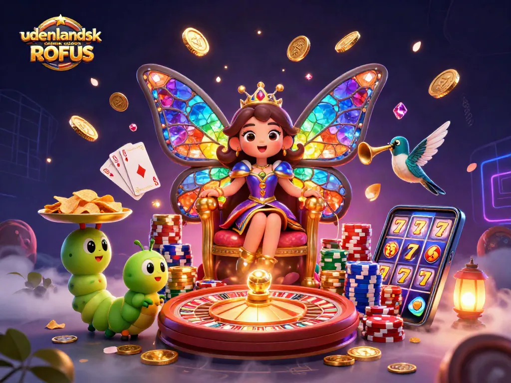 Engage in action at udenlandsk casino uden ROFUS, featuring vibrant characters and dynamic gaming elements.