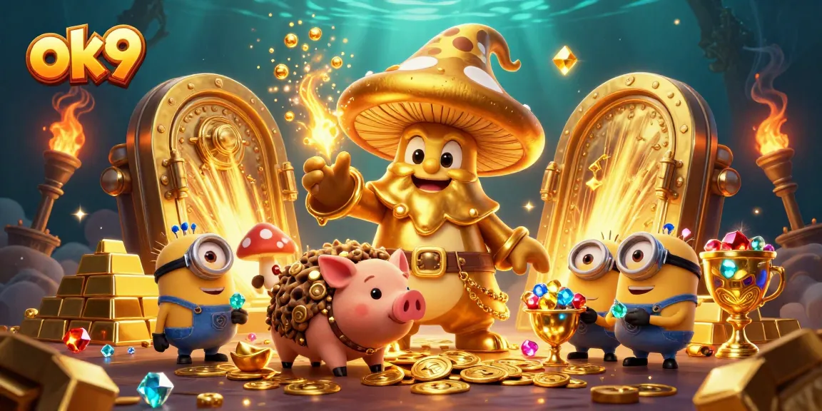 Experience the thrill of ok9 with dynamic treasures and magical characters in vibrant casino action.