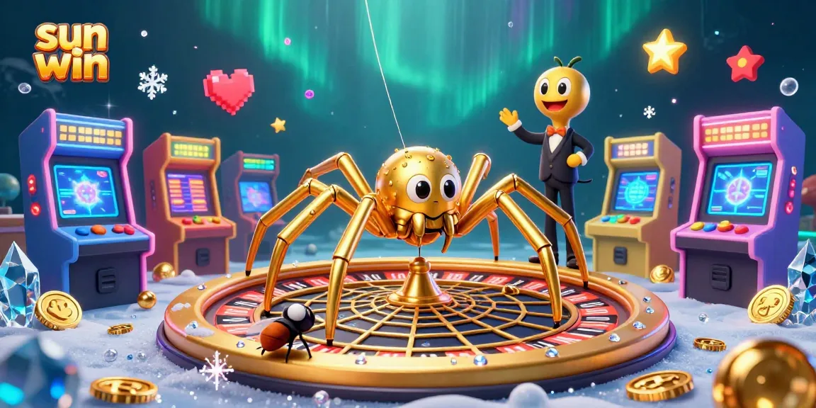 Experience thrilling bets at sun win with a vibrant 3D casino scene featuring games and excitement.